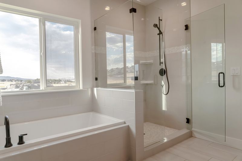 Contemporary Bathroom with New Tub